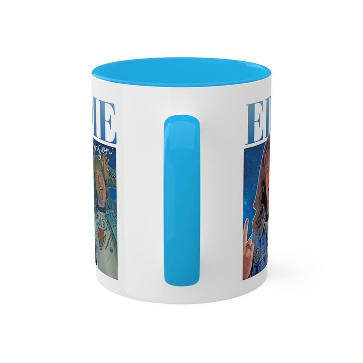 Eddie Munson Collage Mug, 11oz - Fandom-Made