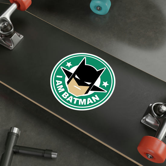 I am Batman Starbucks Die-Cut Stickers - Fandom-Made