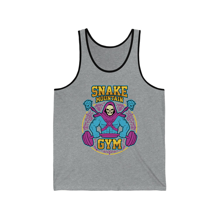 Snake Mountain Gym Jersey Tank - Fandom-Made