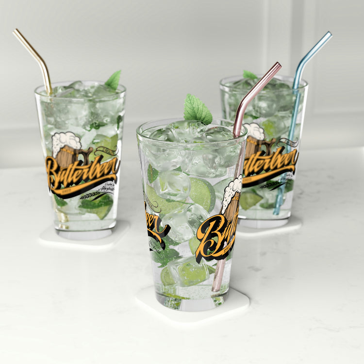 Butterbeer Pint Glass - Fandom-Made