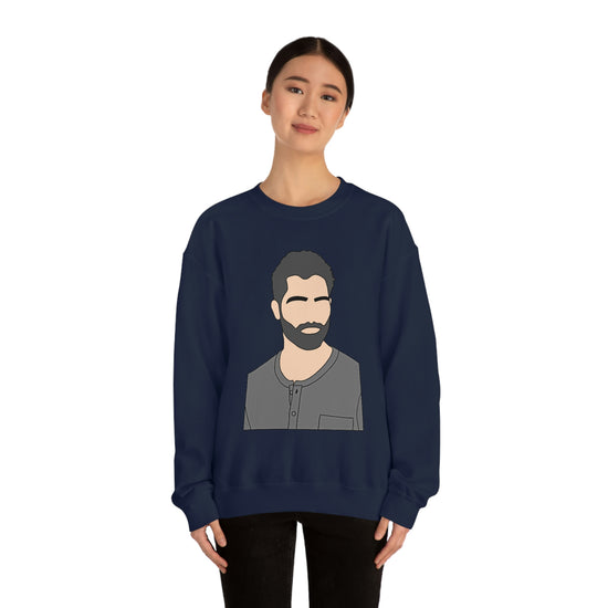 Derek Hale Sweatshirt (beard) - Fandom-Made