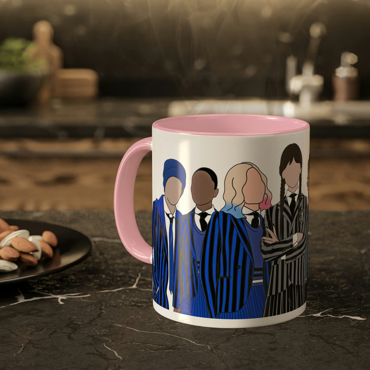 Wednesday Cast Mugs - Fandom-Made