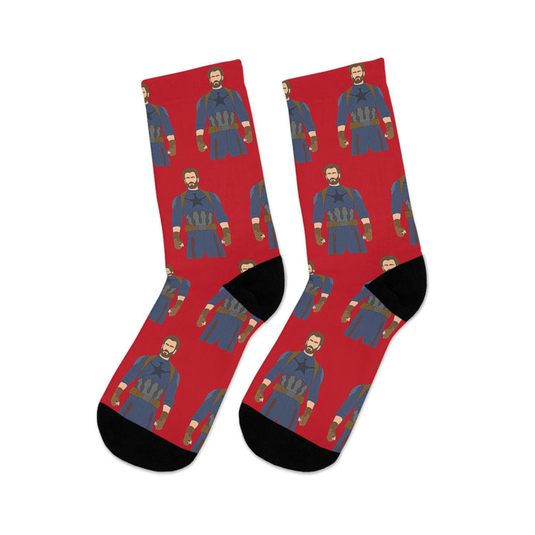 Captain America End Game Socks - Fandom-Made