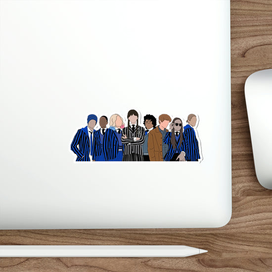 Wednesday Cast Stickers - Fandom-Made