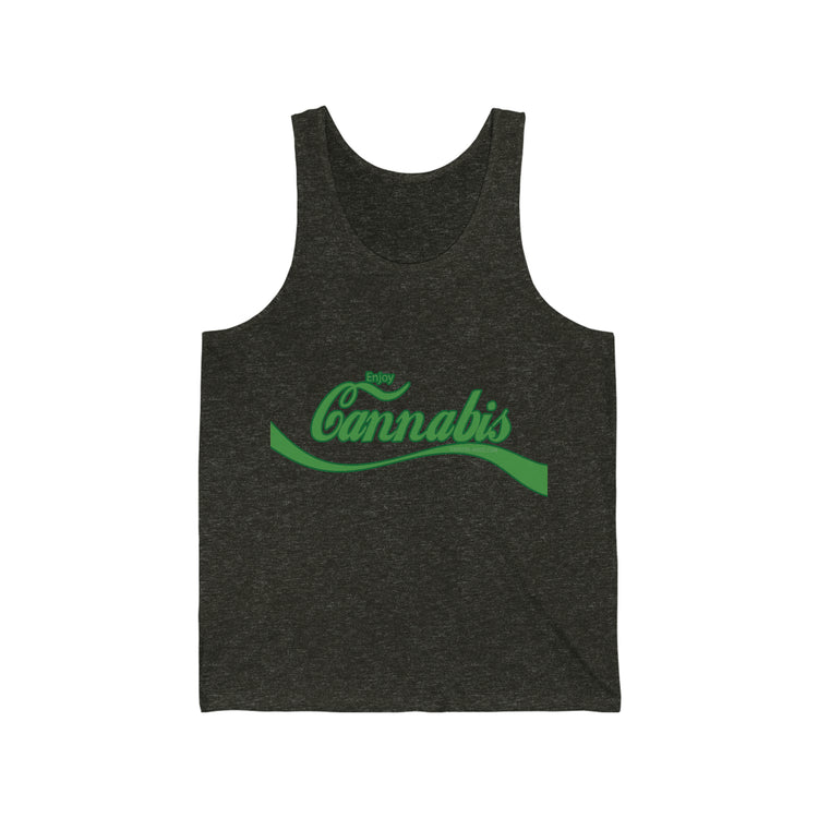 Enjoy Cannabis Unisex Tank - Fandom-Made