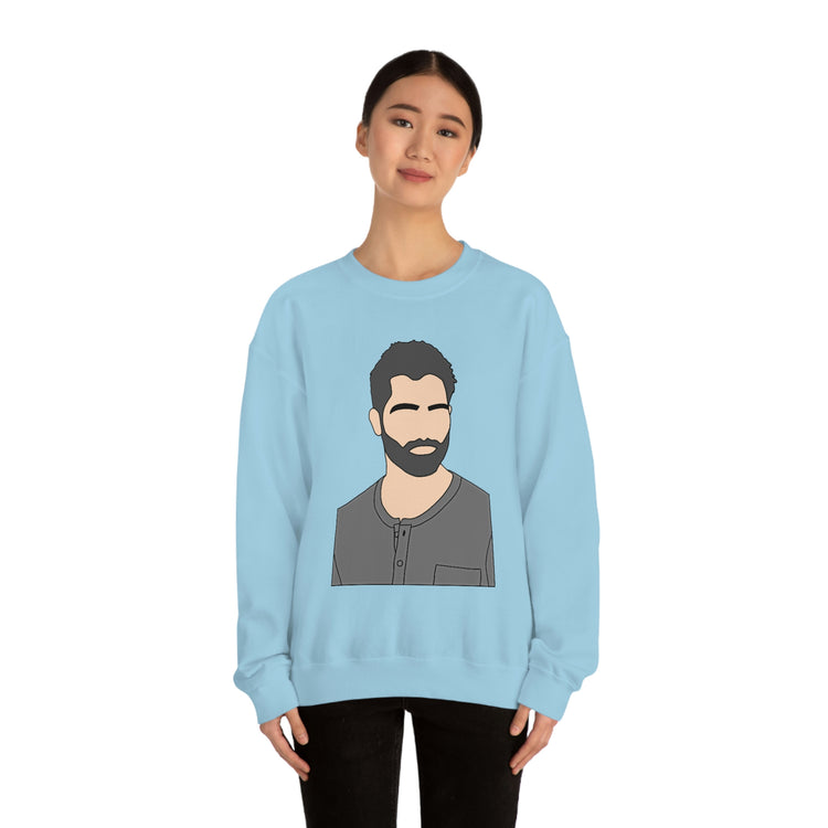 Derek Hale Sweatshirt (beard) - Fandom-Made