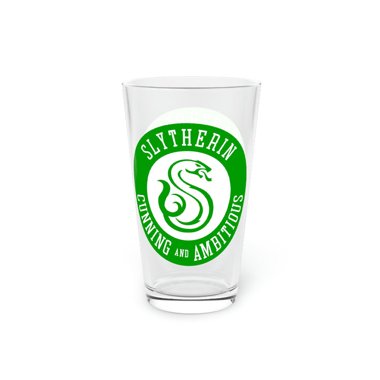 Slytherin Attributes Pint Glass - Fandom-Made