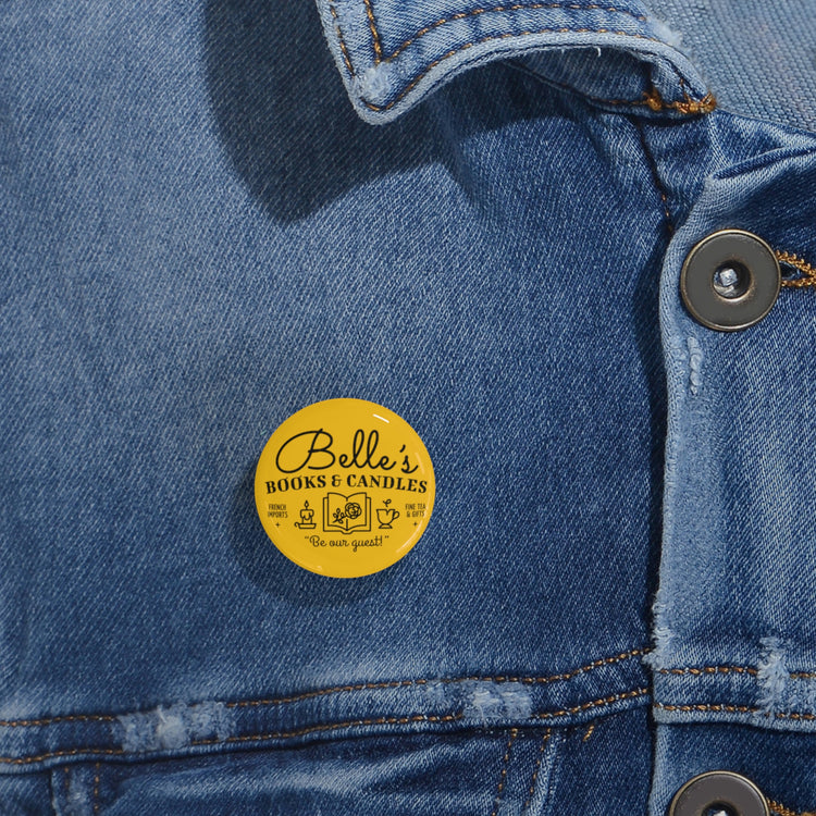 Belle's Books and Candles Pin - Fandom-Made