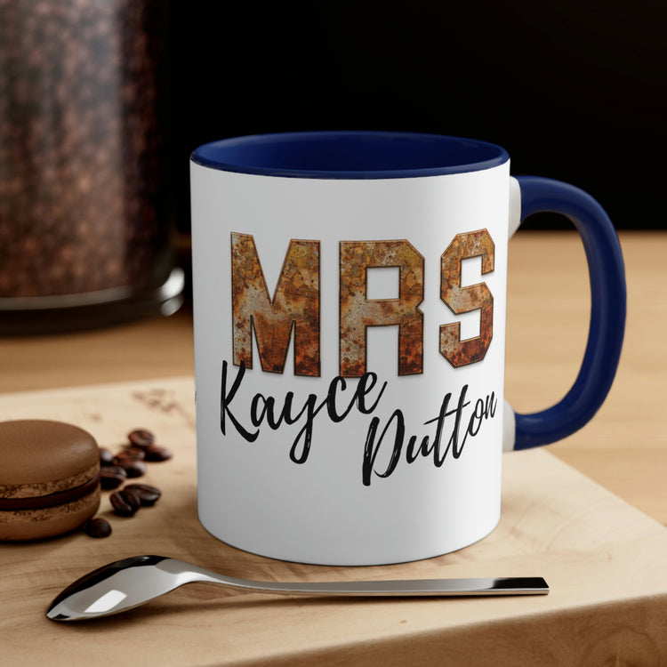 Mrs Kayce Dutton Coffee Mug - Fandom-Made