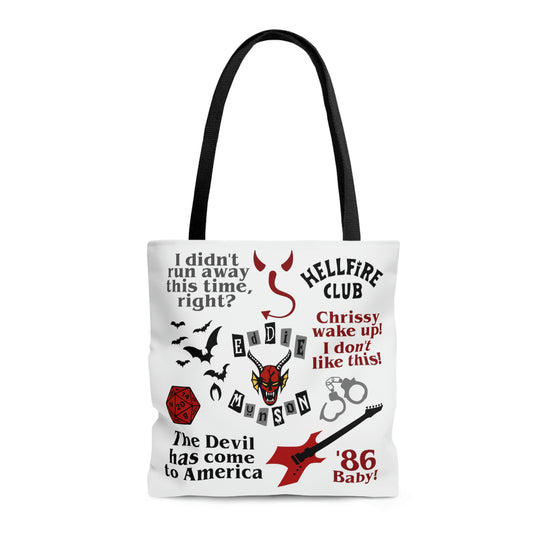 Eddie Munson Double-Sided Tote Bag - Fandom-Made