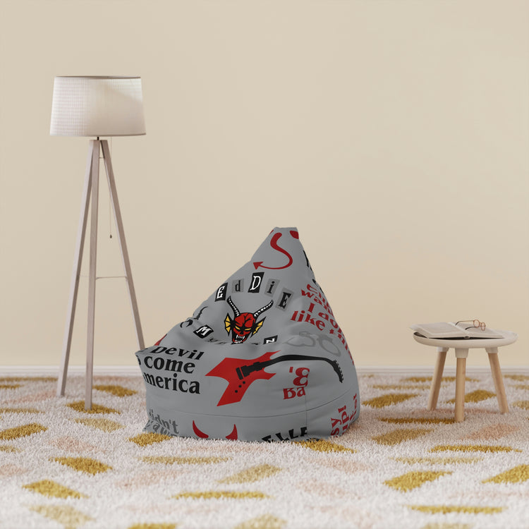 Eddie Munson Bean Bag Chair Cover - Fandom-Made