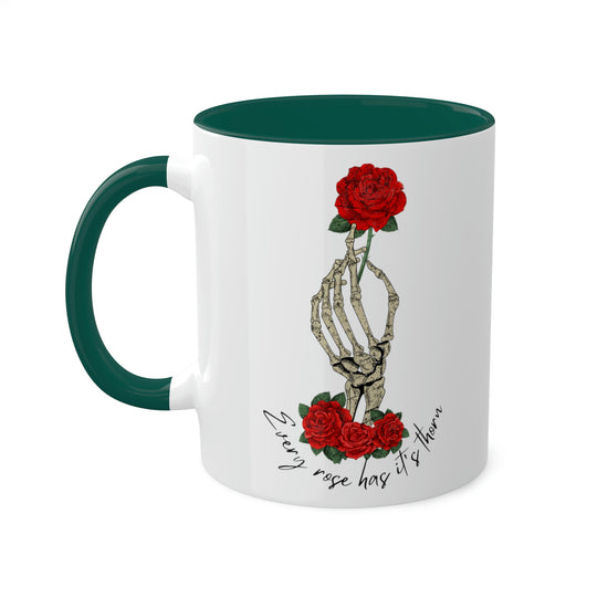 Every Rose, Has It's Thorn Colorful Mug - Fandom-Made