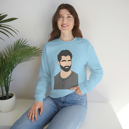 Derek Hale Sweatshirt (beard) - Fandom-Made