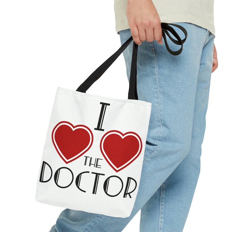 I Love Love The Doctor Tote Bag - Fandom-Made