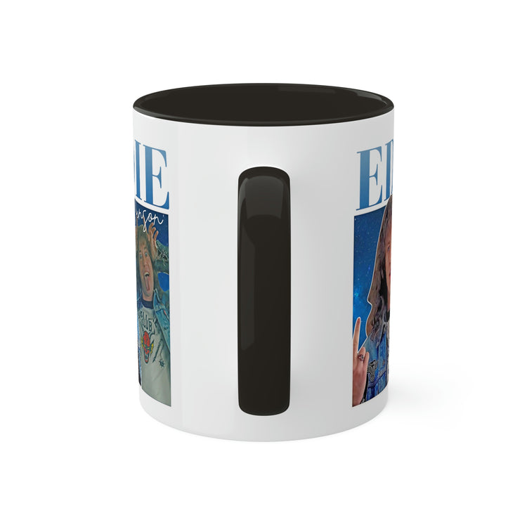 Eddie Munson Collage Mug, 11oz - Fandom-Made