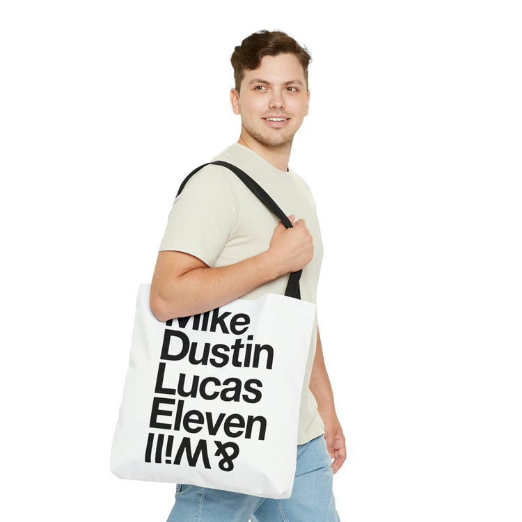 Stranger Things Names Tote Bag - Fandom-Made