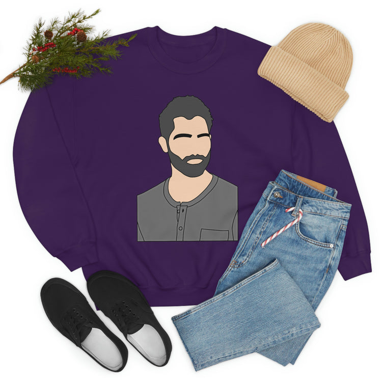 Derek Hale Sweatshirt (beard) - Fandom-Made