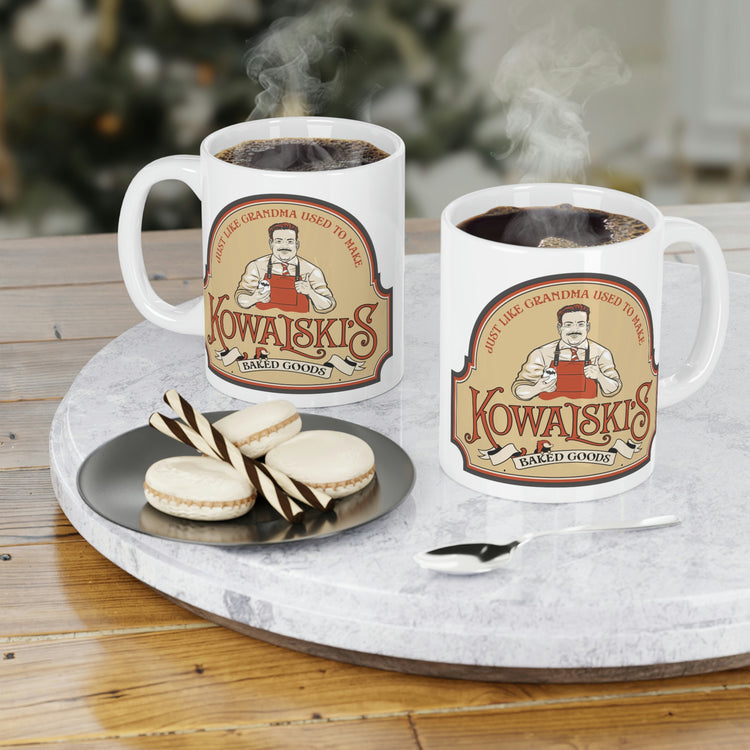 Kowalski's Bakery Mugs - Fandom-Made