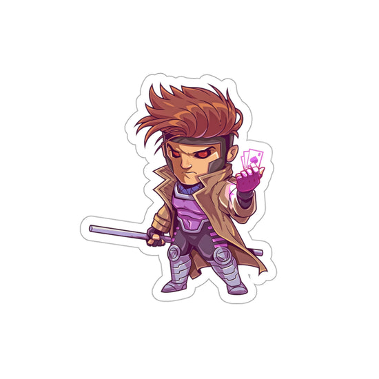 Gambit Die-Cut Stickers - Fandom-Made