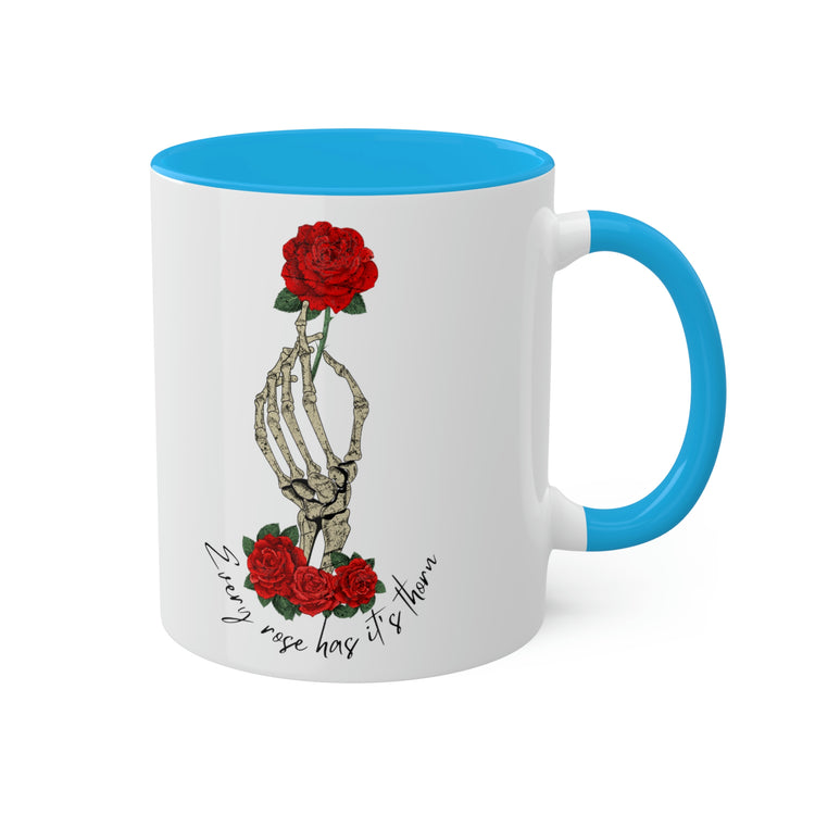 Every Rose, Has It's Thorn Colorful Mug - Fandom-Made