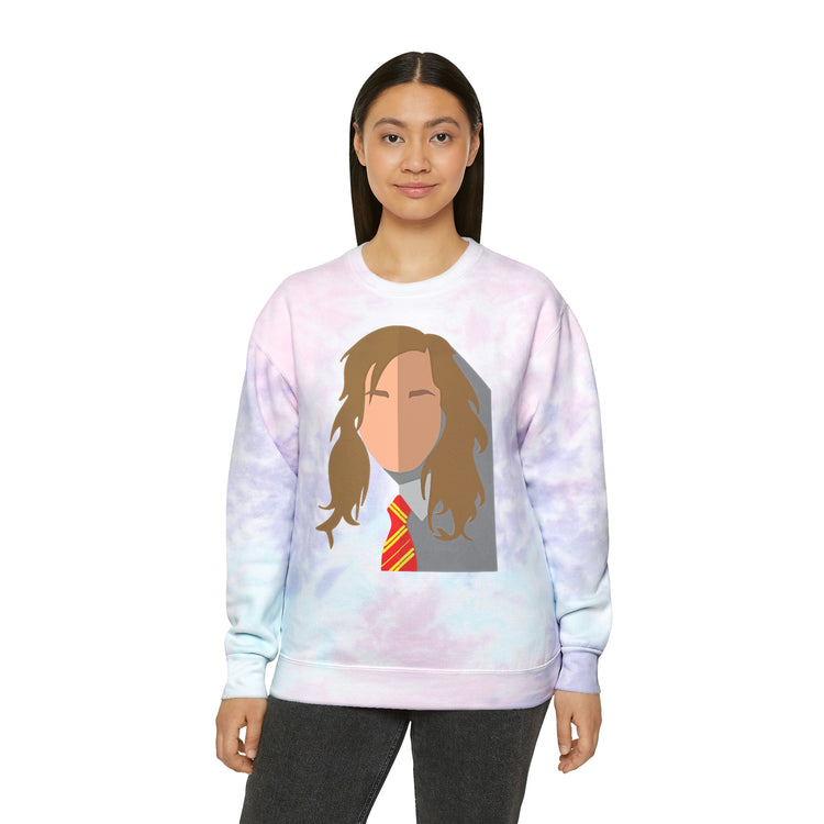 Hermione Granger Tie-Dye Sweatshirt - Fandom-Made