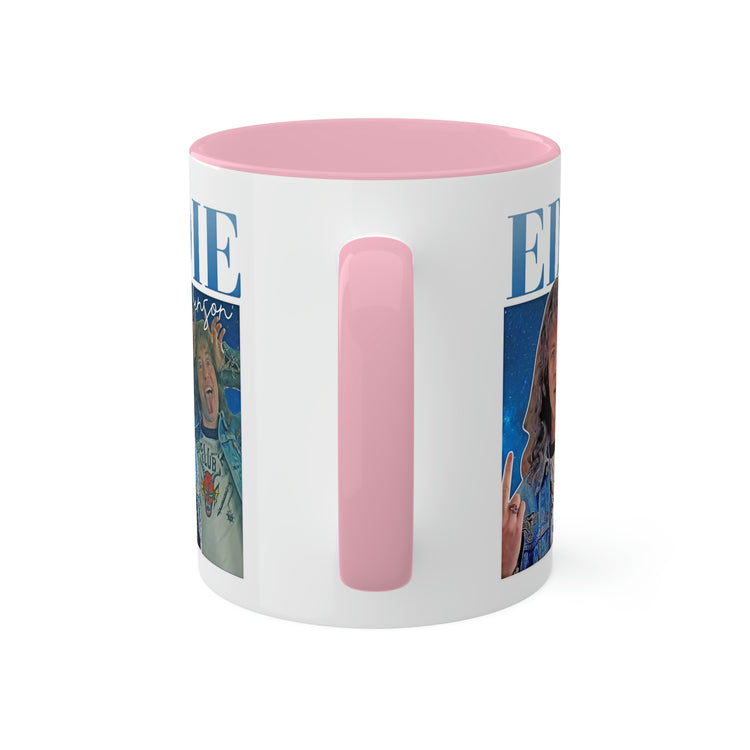 Eddie Munson Collage Mug, 11oz - Fandom-Made