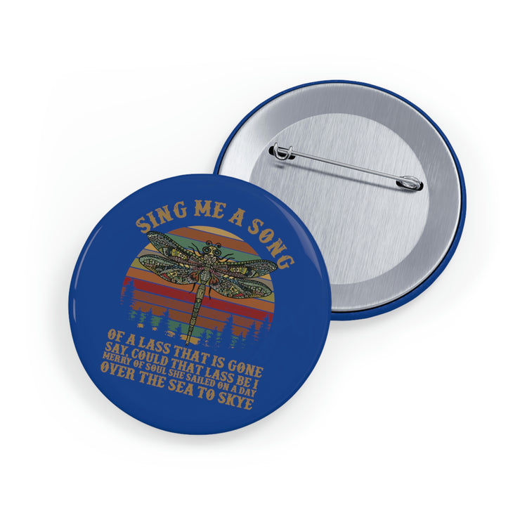 Skye Song Lyrics Retro Pin - Fandom-Made
