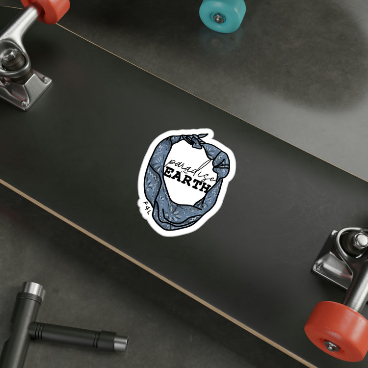 Paradise on Earth Die-Cut Sticker - Fandom-Made