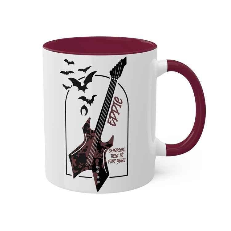 Eddie Munson Guitar Colorful Mug - Fandom-Made