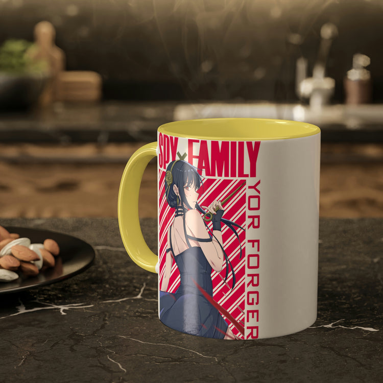 Yor Forger Colorful Mug 11oz - Fandom-Made