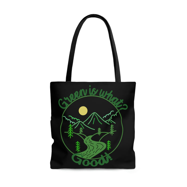 Green is Good Tote Bag - Fandom-Made