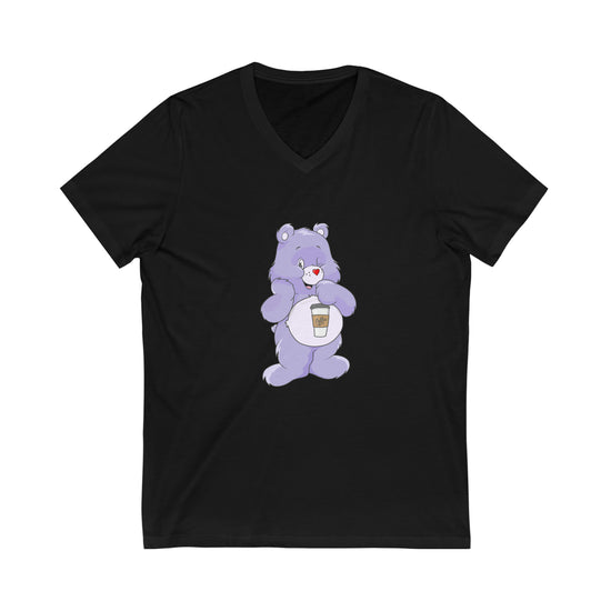 Care Bears, Coffee Bear V-Neck Tee - Fandom-Made