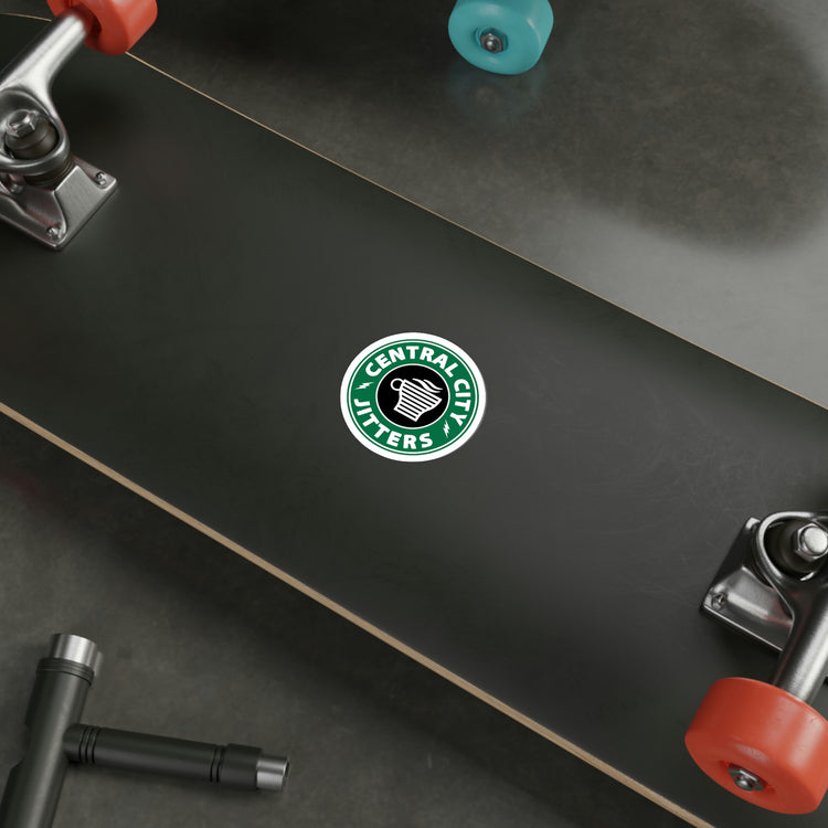 Central City Jitter Die-Cut Sticker - Fandom-Made