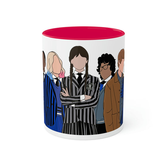 Wednesday Cast Mugs - Fandom-Made