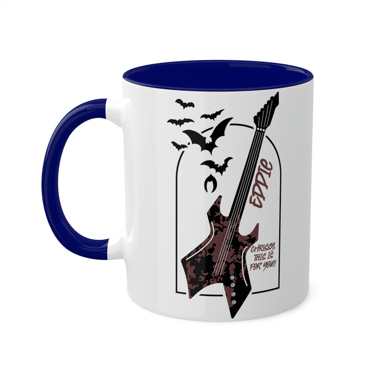 Eddie Munson Guitar Colorful Mug - Fandom-Made