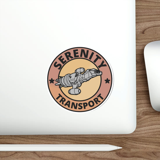 Serenity Transport Die-Cut Sticker - Fandom-Made
