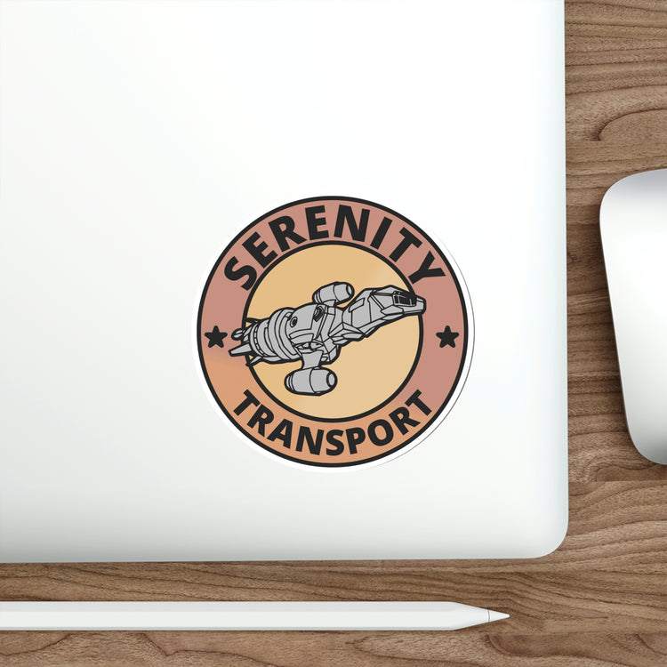 Serenity Transport Die-Cut Sticker - Fandom-Made