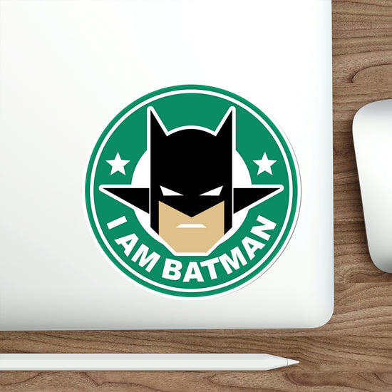 I am Batman Starbucks Die-Cut Stickers - Fandom-Made