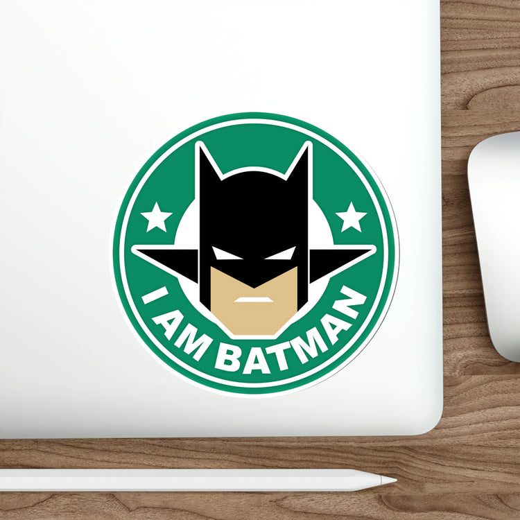 I am Batman Starbucks Die-Cut Stickers - Fandom-Made