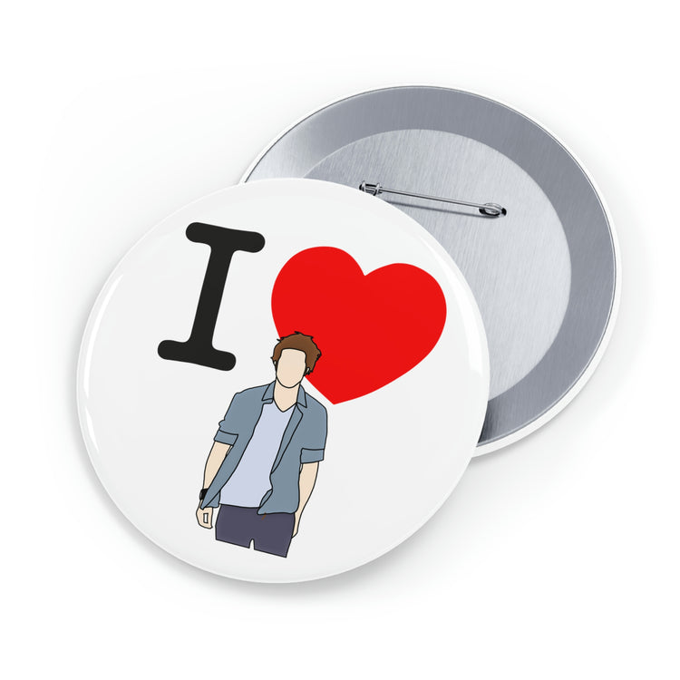 I Love Edward Cullen Pins - Fandom-Made
