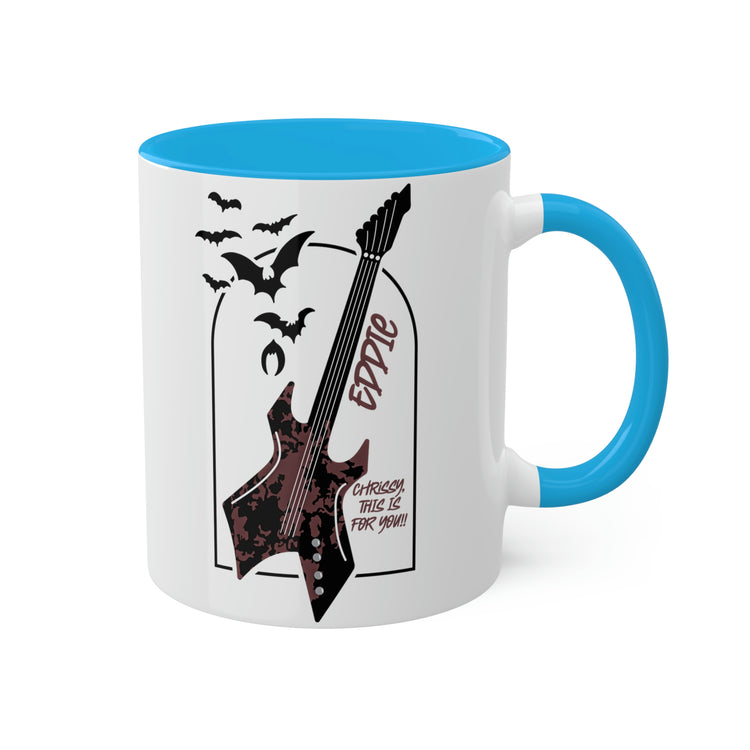 Eddie Munson Guitar Colorful Mug - Fandom-Made