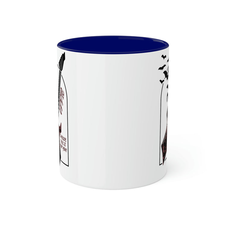 Eddie Munson Guitar Colorful Mug - Fandom-Made