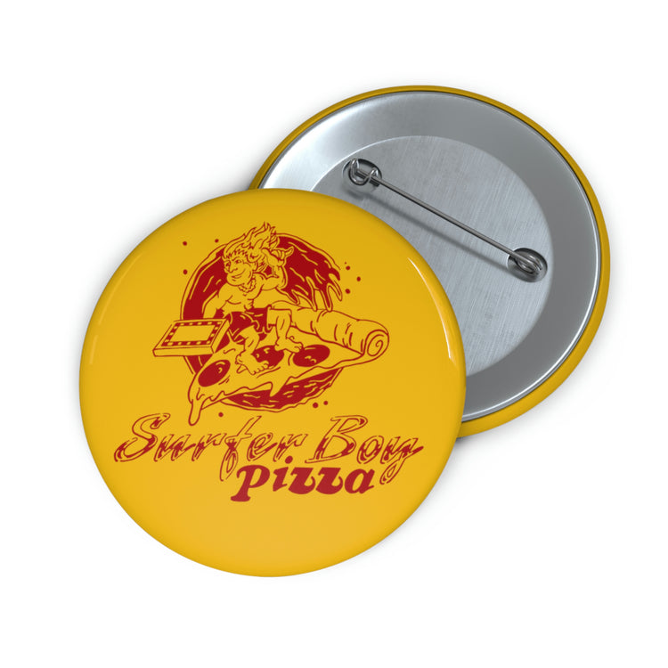 Surfer Boy Pizza Pin - Fandom-Made