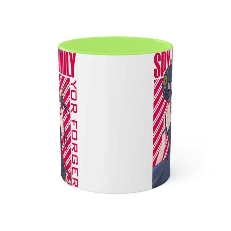 Yor Forger Colorful Mug 11oz - Fandom-Made