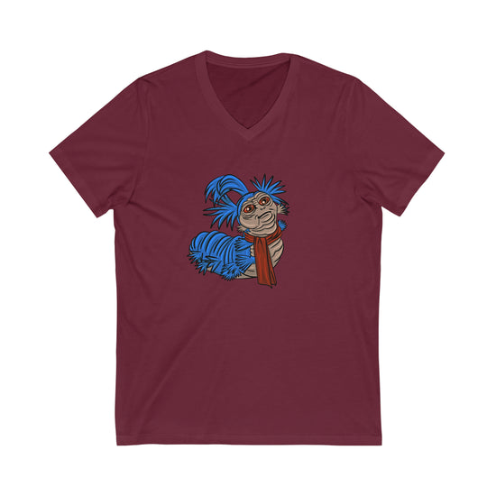 The Worm Short Sleeve V-Neck Tee - Fandom-Made