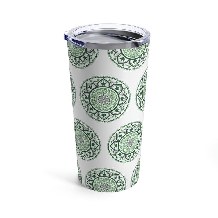 Weed Mandala Tumbler 20oz - Fandom-Made
