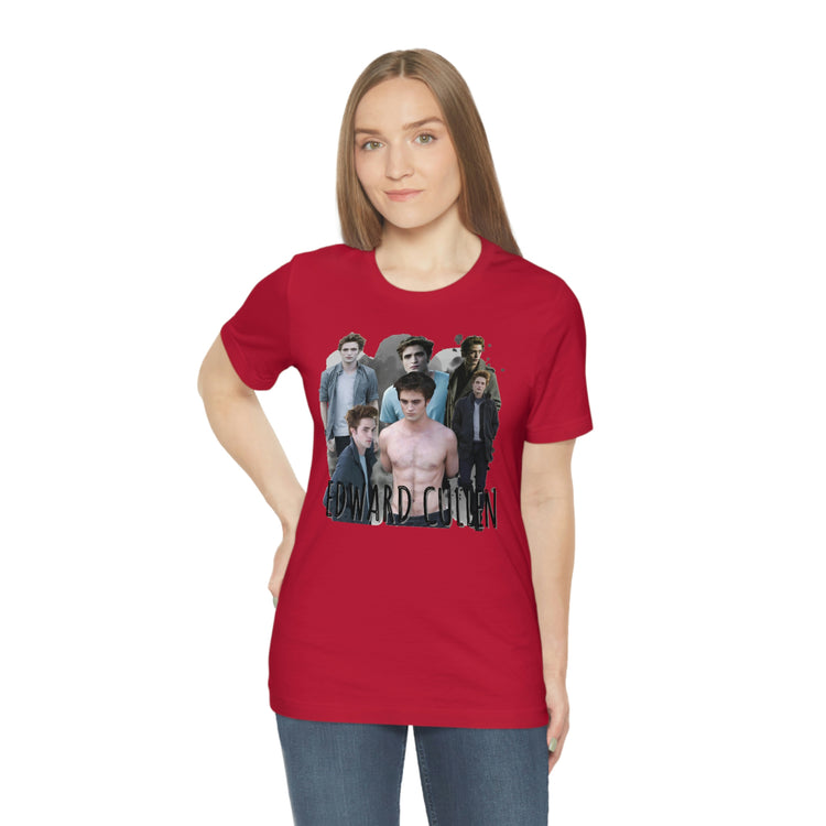 Edward Cullen Collage Short Sleeve Tee - Fandom-Made