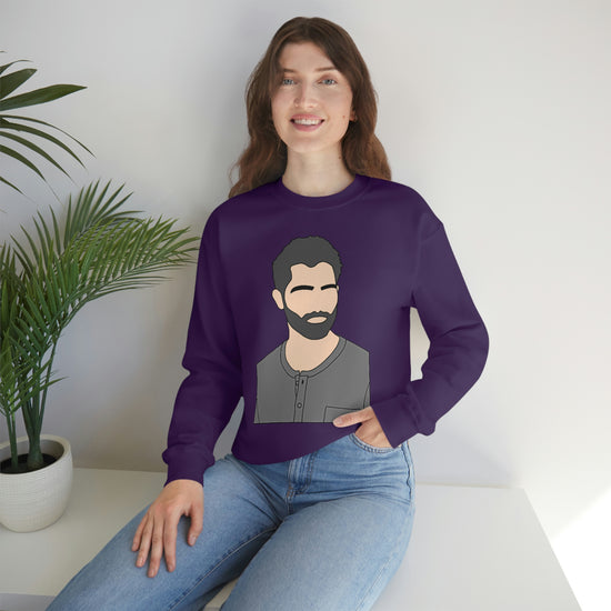 Derek Hale Sweatshirt (beard) - Fandom-Made