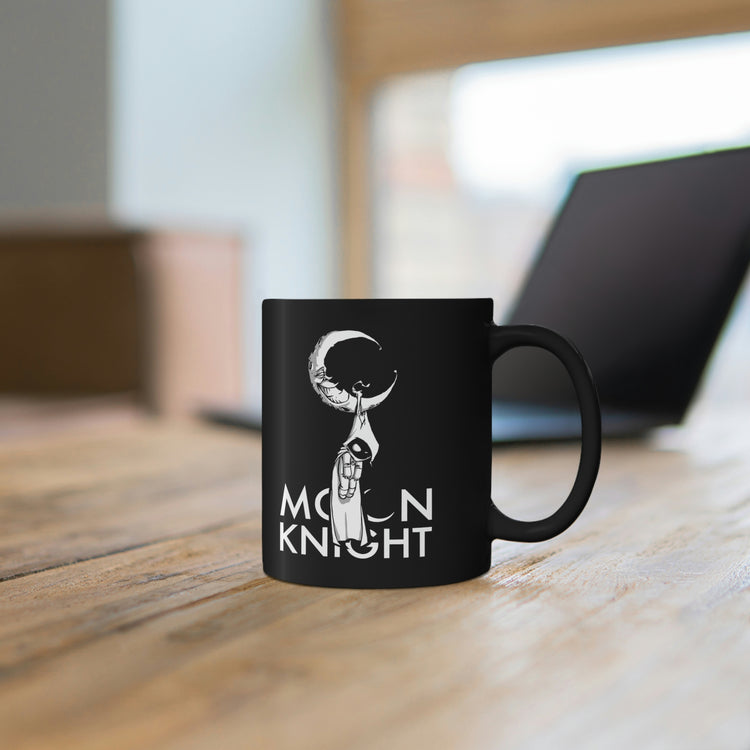 Moon Knight 11oz Black Mug (moon) - Fandom-Made