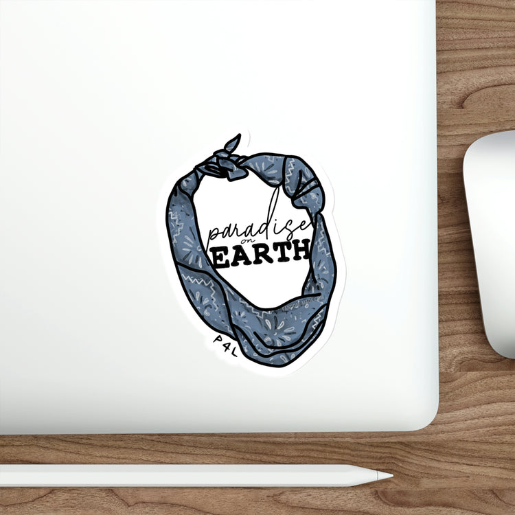 Paradise on Earth Die-Cut Sticker - Fandom-Made
